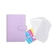 thumbnail image 3 of A6 Budget Binder Planner Carpeta De Hojas Sueltas Etiqueta Adhesiva Carpeta De Ahorro De Dinero Violeta, 3 of 3