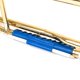 thumbnail image 2 of Protector de cuello para trombón MG Leather Work – Cuero azul, 2 of 4