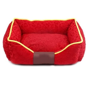 Importclick - Cama Mascota Ultrasuave Gato Perro 56X46 Cm Colchón Red