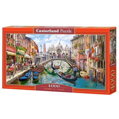 Rompecabezas Castorland Charms Of Venice (4000 Piezas)