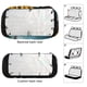 thumbnail image 3 of El Mago de la Ciudad Esmeralda-theme Car Rear Seat Covers Back Elastic Flexible Car Seat Covers Decorative Fits Most Cars 120x59x76cm, 3 of 6