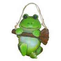 Bothyi - Rana Jardín Estatua Estatuilla Suspensión Escultura Decoración Al Aire Libre Adornos