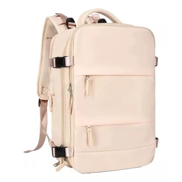 Mochila Viral Bolso Viaje Organizador Abajo Avion 40l Capacidad con USB