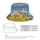 thumbnail image 2 of Los Casos de Criaturas Sombrero bucket para adultos, gorra de protección solar, sombrero de pescador plegable para viajes al aire libre, pesca y actividades de verano, 2 of 6