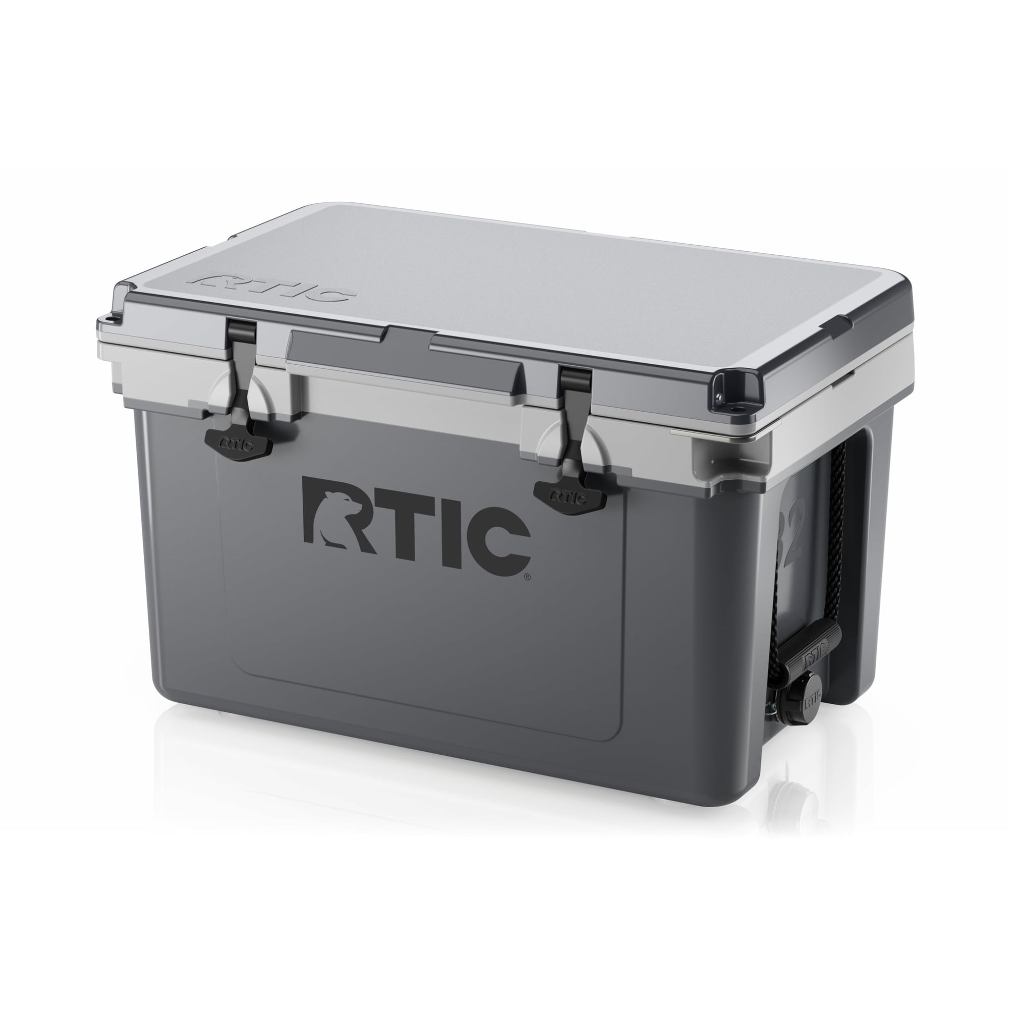Enfriador Duro Cooler Rtic Ultraligero De 32 Cuartos De Galón, Gris Oscuro