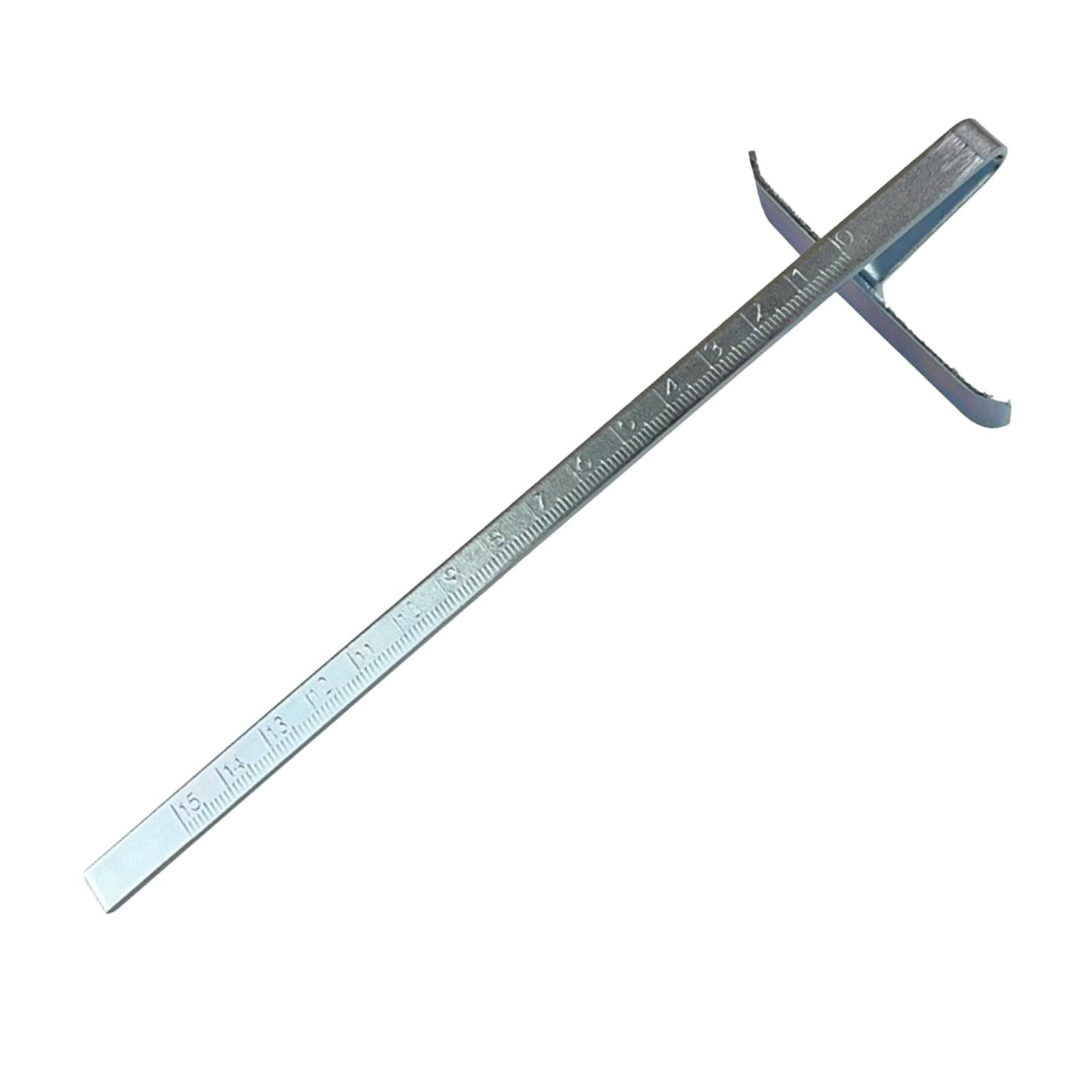 Magideal - Guía De Costillas De , Accesorios De Valla De Grietas De Metal, Máquina Herramienta De Corte, Reemplaza Herramientas De Medición, Barras Guía De