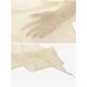thumbnail image 5 of INSPIRE CHIC Bufandas Grandes Lisas para Mujeres, Bufanda de Cuello con Arrugas de Rombo Sólido, Envoltura de Gasa de Playa Chal para Hombres y Mujeres 175x50cm/68.9x19.7 pulgadas (LxW) Crema, 5 of 6