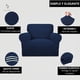 thumbnail image 3 of Funda Sillon Cubre Sofa Medida Ajustable 1 Cuerpo Anti Gatos Az, 3 of 9