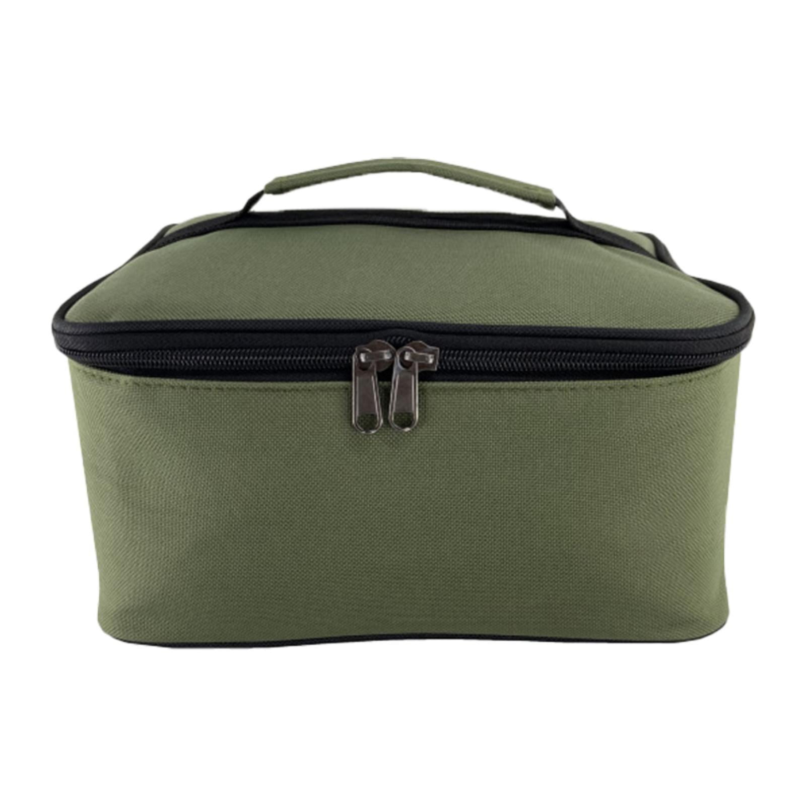 Ioensy - Bolsa De Almacenamiento Para Bombonas De Gas, Bolsa De Transporte Para Utensilios De Camping, Ideal Para Senderismo Y Mochilerismo, Color Verde.