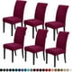 thumbnail image 1 of Set De 6 Fundas Para Sillas De Comedor Cubre Silla Con Elastico Az, 1 of 8