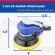 thumbnail image 2 of Lijadora orbital neumática BOWD de 5 pulgadas con 10 lijas, 2 of 9