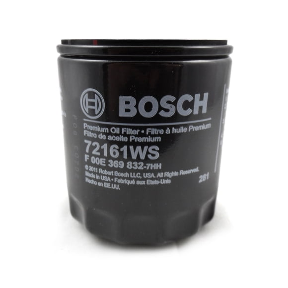 Filtro de aceite de motor Bosch 72161WS Workshop para Chrysler, Dodge, Ford, Jeep, Lexus, Lincoln, M