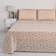 thumbnail image 2 of Juego de Sábanas Estampado Polar Térmico Chantilly 2 Plazas Beige, 2 of 5