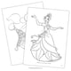 thumbnail image 3 of Bloc de actividades con diseño de princesa Disney Create-A-Scene con 80 pegatinas, 3 of 3