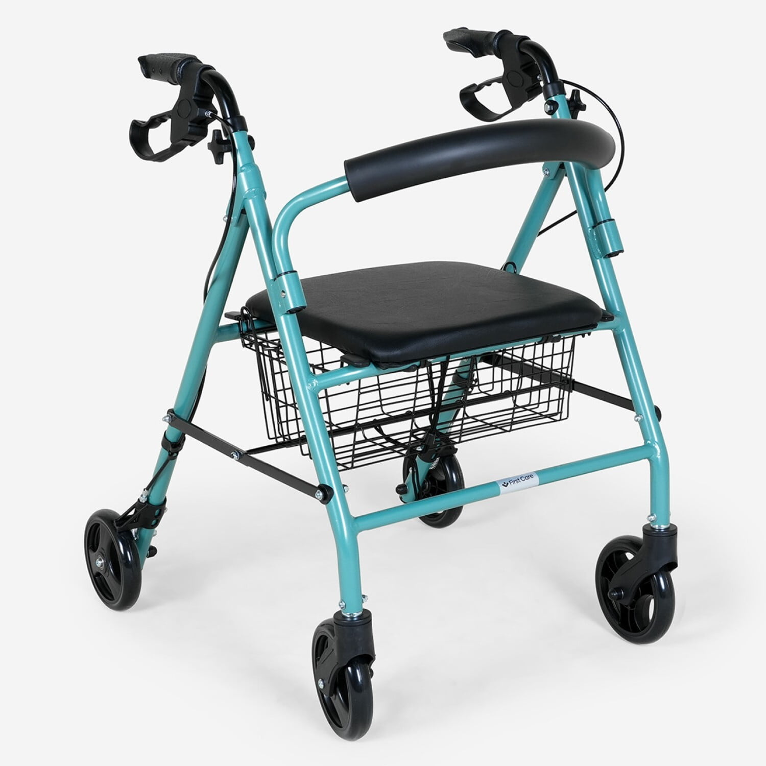 First Care Products - Andador 4 Ruedas Canasto Y Asiento 2.0