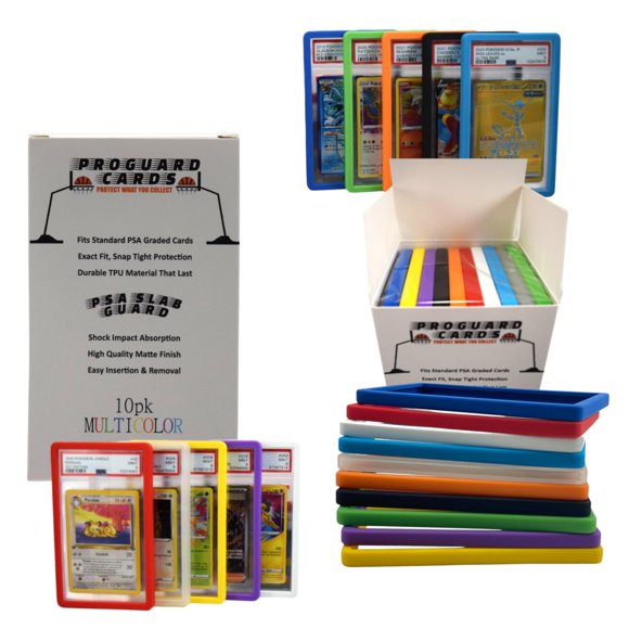 Protectores para Esquinas de Cartas ProGuard Cards PSA Slab Paquete de 10 Multicolor