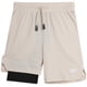 thumbnail image 1 of Pantalones cortos Reebok Boys 2 en 1 de baloncesto con forro de compresión, 1 of 7