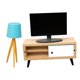thumbnail image 1 of Casa De Mu?ecas De Madera Moderna Juego De Gabinete De TV De Alta Fidelidad 1/6 1/12 Juguete Creativo De Televisión, 1 of 5
