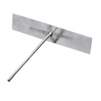 Magideal - Espátula De Acero Inoxidable Para Crepes, Panqueques Y Frutas, Fácil De Limpiar, Utensilios De Cocina Para Bricolaje, Portátil, Profesional, En Forma Grande