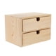 thumbnail image 2 of Organizador de joyas de madera con cajones, joyero decorativo para mujer, organizador de joyas con cajones extraíbles para collares y artículos pequeñ, 2 of 5