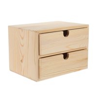 Ioensy - Organizador De Cajones De Madera Con Cajones Extraíbles Para Guardar Pequeños Tesoros Y Anillos.