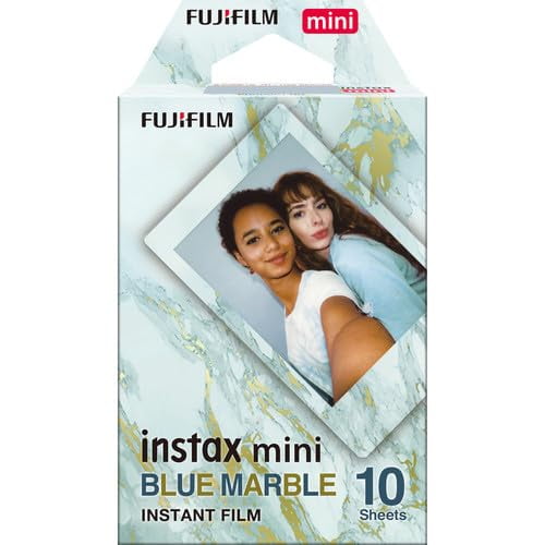 Película Fujifilm Instax Mini Blue Marble de 10 hojas
