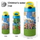 thumbnail image 2 of Cocomelon Botella de Agua con Tapa Pop Top de Un Toque, Acero Inoxidable, a Prueba de Fugas, para Deportes, Botella Infantil azul 12 oz, 2 of 6