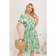 thumbnail image 1 of Vestido Corto Mujer Cruzado Manga Corta Estampado 3367, 1 of 3