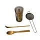 thumbnail image 3 of Juego De Té Matcha Hecho A Mano, Kit De Ceremonia Del Té Matcha Para La Mesa, Sala De Té, Oficina, 4 Piezas, 3 of 5