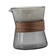 thumbnail image 2 of Tetera De Vidrio Regalo Del Día Del Padre Portátil Transparente Elegante Para Té Suelto Para El Hogar Gris Sin Tapa, 2 of 5