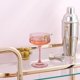 thumbnail image 5 of Juego de 4 copas coupe JoyJolt 240 ml rosa suave, 5 of 8