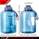 thumbnail image 2 of Botella de agua JFIT de 2,16 L libre de BPA, a prueba de fugas, con tapa abatible, 2 of 4