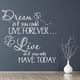 thumbnail image 2 of Decomural Live For Today Inspirational WS-17330, 2 of 2