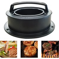 Xinqihang - Molde Para Hacer Hamburguesas Con Prensa Antiadherente De 3 Tipos Con 100 Papeles De Cera Para Hamburguesas, Hamburguesas De Res, Parrilladas, Hamburguesas Gourmet Y Pollo.