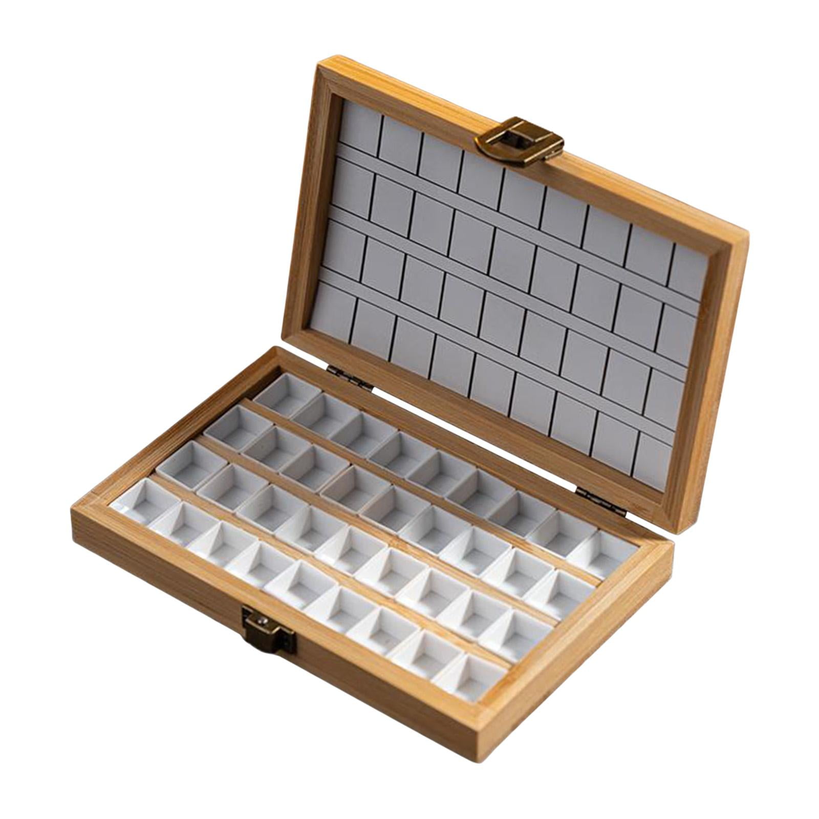 Mini Paleta Portátil De Acuarela, Paleta De 12 Colores, Caja De