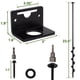 thumbnail image 3 of Tornillo de anclaje al suelo de 61 cm VASGOR, set de 4 con soportes, 3 of 9