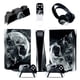 thumbnail image 1 of Pegatina para consola de juegos compatible con PlayStation 5 Edición Disco y Digital, juego de piel para controladores - Película protectora de color sólido Galaxy Marble, 1 of 1