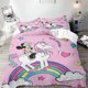 thumbnail image 1 of Mickey Duvet Cover Bedding Set Needlework Quilt Cover Pillowcase King Single Bed Double Bed Bedroom Decor Bedding, 1 of 5