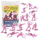 thumbnail image 1 of Toy Soldiers TimMee Plastic Army Men, rosa, 48 piezas, fabricado en EE. UU., 1 of 6