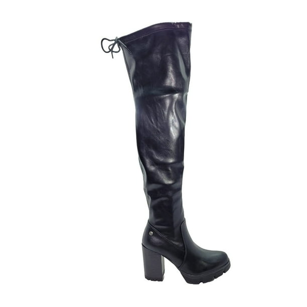 BOTAS BOTELI DE CUERO NEGRAS R72-1 - Talla 36