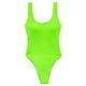 thumbnail image 5 of Traje De Ba?o Con Almohadillas En El Pecho Ropa De Playa Tanga Trajes De Ba?o Mujer M Fluorescente Verdoso, 5 of 5