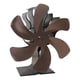 thumbnail image 5 of Bronce Amistoso De La Eficacia De La Fan De La Chimenea De Eco Del Ventilador De La Estufa De 6 Cuchillas Accionado Por Calor, 5 of 5