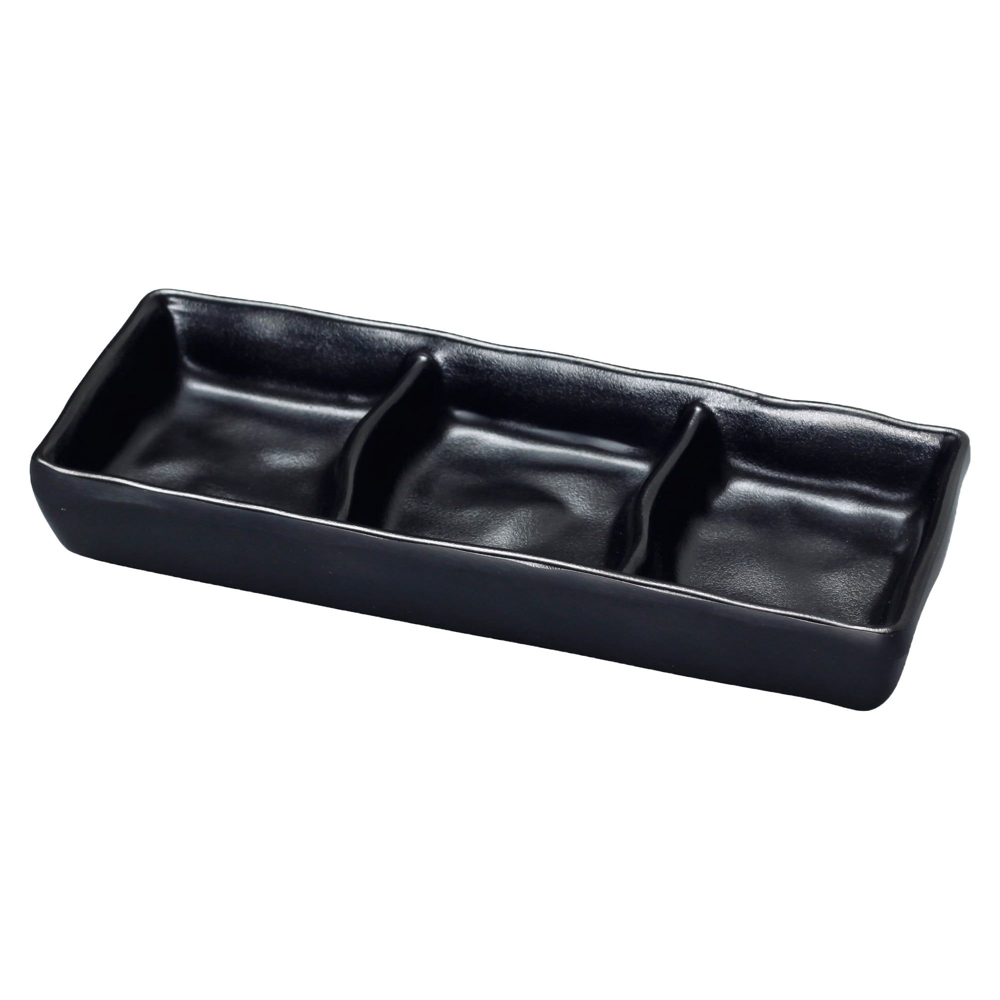 Salsera Triple Yanco Black Pearl-2 De Melamina, Paquete De 48
