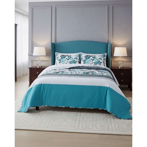 Imac Hogar - Cobertor Colcha Quilt Sherpa King Medida 250X270 Cm