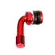 thumbnail image 2 of cnc aluminio motocicleta scooter llanta rueda aire neumático neumático válvula vástago rojo, 2 of 4