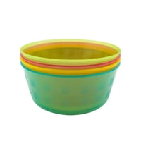 Bowl Kids 4 Piezas 6X12 Cm Polipropileno Multicolor 1 Un Haus