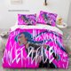 thumbnail image 1 of League of Legends Jinx Bedding Set Single Twin Full Queen King Size Bed Set Aldult Kid Bedroom Duvetcover Sets Game AnimeBed Sheets, 1 of 5