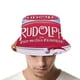 thumbnail image 4 of Sombrero Bucket Desmarcar Rudolph El De La Nariz Roja Adulto, 4 of 6