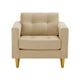 thumbnail image 1 of Sofa Retro 1c Felpa 01 Beige, 1 of 6