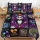 thumbnail image 1 of The Nightmare Before Christmas Bed Duvet Cover Microfiber Bedding Sets 3D Printed Lightweight 3 Piece Comforter Sets, 1 Duvet Cover And 2 Pillow Shams for Kids Boys Girls, 1 of 3
